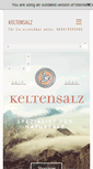 Mobile Screenshot of keltensalz.at